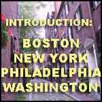Boston New York Philadelphia and Washington D.C.